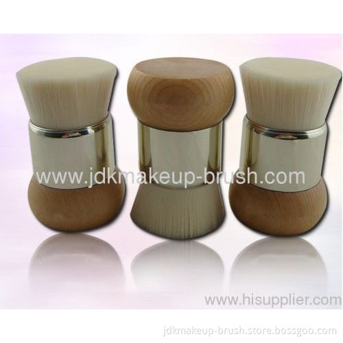 New Design Synthetic Hair With Wooden Handle Face Cleaning Brush